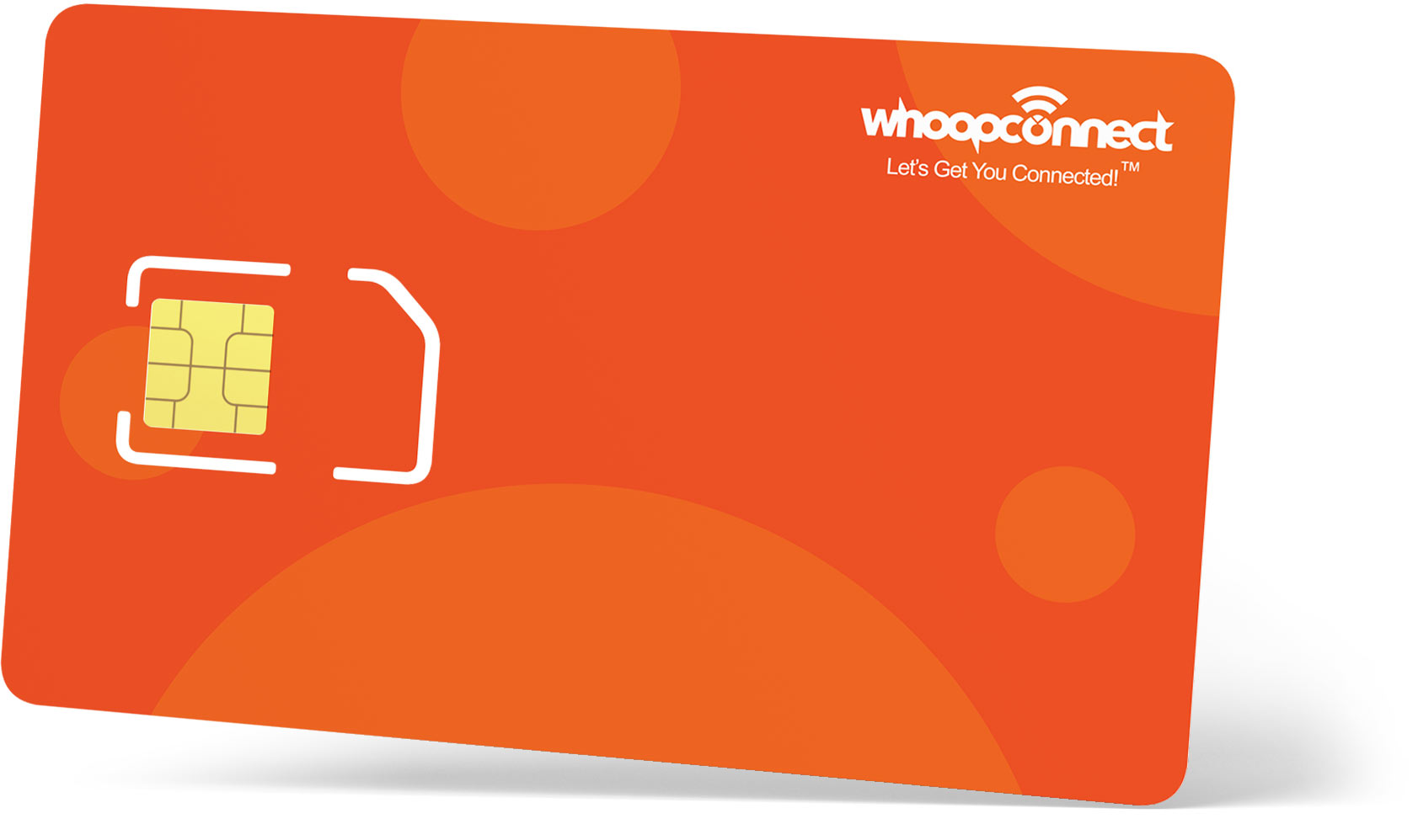 Whoop Connect - Lets Get you connected SimCard